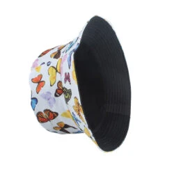 Bob Papillon Réversible -Looqita bob papillon reversible blanc dessous