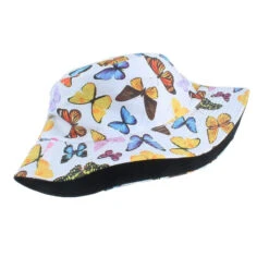 Bob Papillon Réversible -Looqita bob papillon reversible blanc dessus