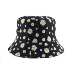 Bob Marguerite Réversible Tendance -Looqita chapeaubobfemmeafleurs