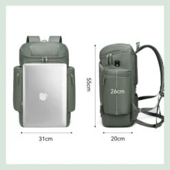 Lars Grand Sac à Dos De Voyage -Looqita grand sac a dos voyage lars DIMENSIONS