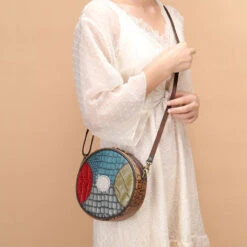 Rondo Mini Sac Bandoulière Femme Cuir -Looqita mini sac bandouliere femme cuir Rondo porte