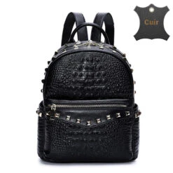 Wagga Petit Sac à Dos Femme Cuir