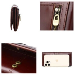 Ewen Portefeuille Femme Cuir Souple -Looqita portefeuille femme cuir Ewen details