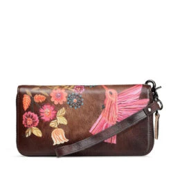 Tacca Portefeuille Femme Cuir Original -Looqita portefeuille femme cuir original Tacca dragonne