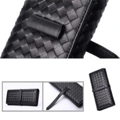 Ebony Portefeuille Femme Original Noir -Looqita portefeuille femme original ebony fermeture