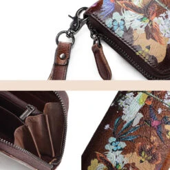 Eden Portefeuille Femme Original -Looqita portefeuille femme original eden details