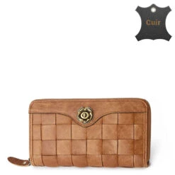 Adele Portefeuille Femme Rétro Vintage