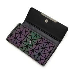 Shyni Portefeuille Holographique Rabat 13 Shyni Portefeuille Holographique Rabat -Looqita portefeuille holographique vueouvertr