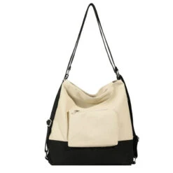Tim Sac à Dos Convertible Bandoulière -Looqita sac a dos convertible Tim beige