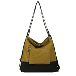 Tim Sac à Dos Convertible Bandoulière -Looqita sac a dos convertible Tim ocre