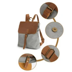 Visby Sac à Dos Convertible Bandoulière -Looqita sac a dos convertiblebandouliere Visby details