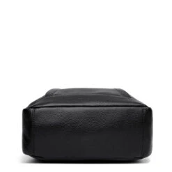 Harlem Sac à Dos Femme Cuir Noir -Looqita sac a dos cuir femme noir Harlem dessous