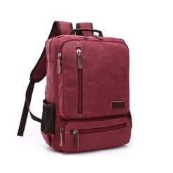 Otto Sac à Dos De Voyage Toile Vintage 18 Otto Sac à Dos De Voyage Toile Vintage -Looqita sac a dos de voyage Otto bordeaux