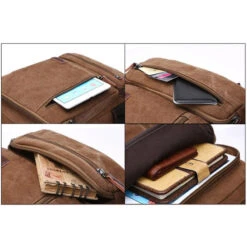 Otto Sac à Dos De Voyage Toile Vintage 26 Otto Sac à Dos De Voyage Toile Vintage -Looqita sac a dos de voyage Otto details1