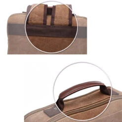 Otto Sac à Dos De Voyage Toile Vintage 23 Otto Sac à Dos De Voyage Toile Vintage -Looqita sac a dos de voyage Otto details2