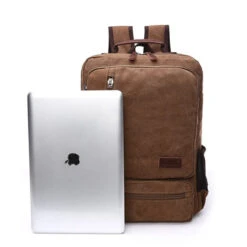 Otto Sac à Dos De Voyage Toile Vintage 27 Otto Sac à Dos De Voyage Toile Vintage -Looqita sac a dos de voyage Otto laptop