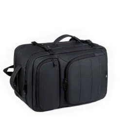 Helio Sac à Dos Extensible Unisexe Noir -Looqita sac a dos extensible Helio horizontal