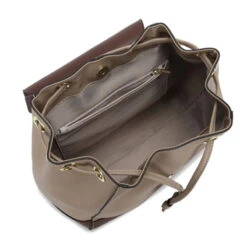 Verona Sac à Dos Femme Original Cuir -Looqita sac a dos femme Verona cuir interieur