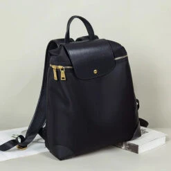 Vigo Sac à Dos Femme Tendance Toile Et Cuir -Looqita sac a dos femme Vigo noir 34
