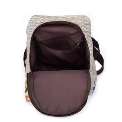 Dahlia Sac à Dos Femme Bohème -Looqita sac a dos femme boheme Dahlia interieur