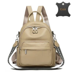 Torino Sac à Dos Femme Cuir Tendance