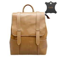 Wyde Sac à Dos Femme En Cuir Souple