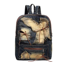 Jael Sac à Dos Femme Tendance En Jean