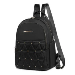 Sofia Sac à Dos Femme Tendance Matelassé -Looqita sac a dos femme tendance matelasse Sofia noir