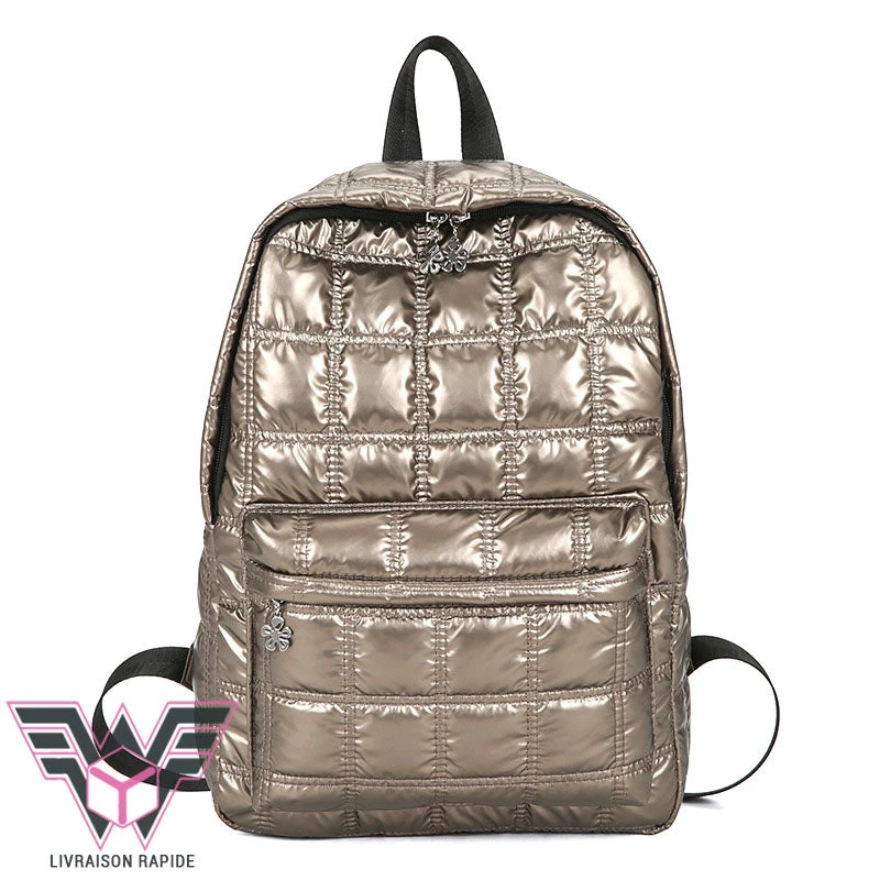 Evin Sac à Dos Matelassé Femme 1 Evin Sac à Dos Matelassé Femme