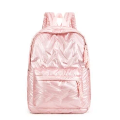 Trosa Sac à Dos Femme Matelassé -Looqita sac a dos matelasse Trosa rose
