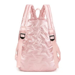 Trosa Sac à Dos Femme Matelassé -Looqita sac a dos matelasse Trosa rose dos