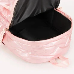 Trosa Sac à Dos Femme Matelassé -Looqita sac a dos matelasse Trosa rose interieur