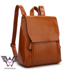 Carmen Sac à Dos Vintage Femme -Looqita sac a dos vintage femme carmen marron rapide