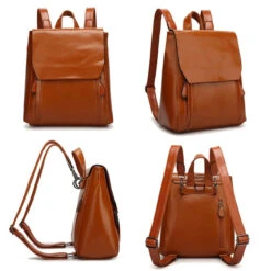 Carmen Sac à Dos Vintage Femme -Looqita sac a dos vintage femme carmen vues