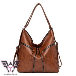 Looqita 3 Looqita -Looqita sac a main convertble Denver marron rapide