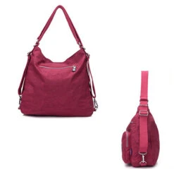 Oxford Sac à Main Convertible Sac à Dos -Looqita sac a main convertible Oxford cote