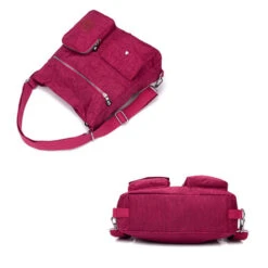 Oxford Sac à Main Convertible Sac à Dos -Looqita sac a main convertible Oxford dessus