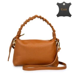 Looqita 23 Looqita -Looqita sac a main cuir Aspen marron 78231469 6bff 48ab 9d75 74aa8dbb1014