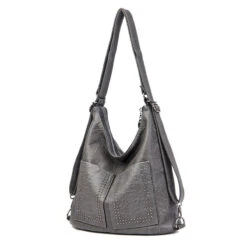 Jalisco Sac Bandoulière Femme Convertible -Looqita sac a main sac a dos Jalisco gris