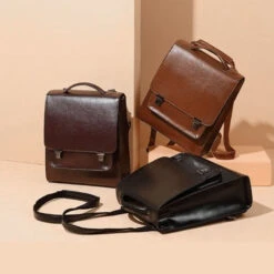 Merry Sac à Main Sac à Dos Femme Vintage -Looqita sac a main sac a dos Merry exposition