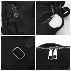 Tokyo Sac à Dos Anti Pickpocket Femme Léger -Looqita sac anti pickpocket Tokyo details
