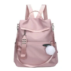 Tokyo Sac à Dos Anti Pickpocket Femme Léger -Looqita sac anti pickpocket Tokyo rose