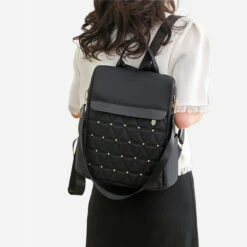 Naha Sac à Dos Antivol Femme élégant -Looqita sac antivol femme Naha porte