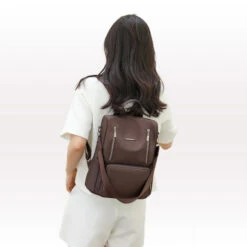 Spring Sac à Dos Antivol Femme -Looqita sac antivol femme Spring porte