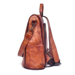 Sonora Sac Antivol Femme Cuir Vintage -Looqita sac antivol femme vintage Sonora cote