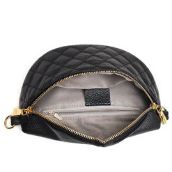 Marnie Sac Banane Femme Cuir -Looqita sac banane femme cuir Marnie interieur