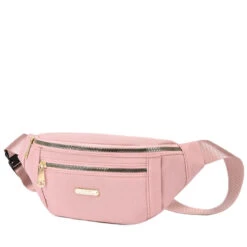 Greta Sac Banane Femme Toile Tendance -Looqita sac banane femme greta 34