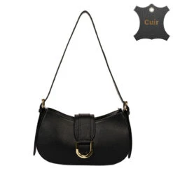 Ember Sac Bandoulière Cuir Italien 10 Ember Sac Bandoulière Cuir Italien -Looqita sac bandouliere cuir italien Ember noir