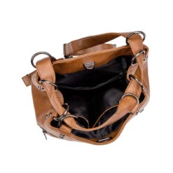 Brevik Sac Bandoulière Femme Convertible -Looqita sac bandouliere femme convertible Brevik interieur