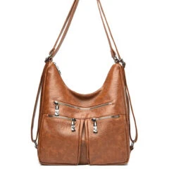 Austin Sac à Main Convertible Sac à Dos 14 Austin Sac à Main Convertible Sac à Dos -Looqita sac convertible Austin marron